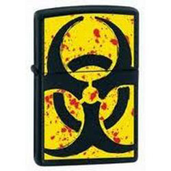 Hazardous, Black Matte Lighter