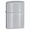 Zippo Lightly Feathered Satin Chrome Lighter