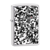 Zippo Mosaic Brushed Chrome Lighter