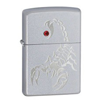 Zippo BL Scorpion Satin Chrome Lighter