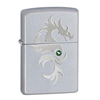 Zippo Satin Chrome BL Dragon Lighter